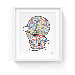 Doraemon in the Field of Flowers, 2019-Takashi Murakami-Pinto Gallery