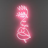 Drip face (Girl pink) LED Neon Sign, 2024