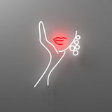 Earrings LED Neon Sign, 2024