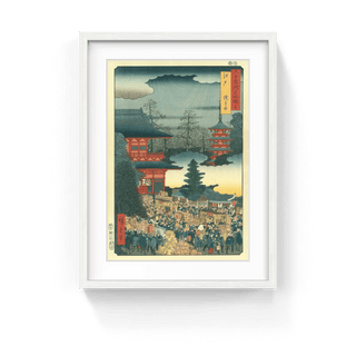 Edo, Asakusa Fair, After 1853-Utagawa Hiroshige (Andō Hiroshige)-Pinto Gallery