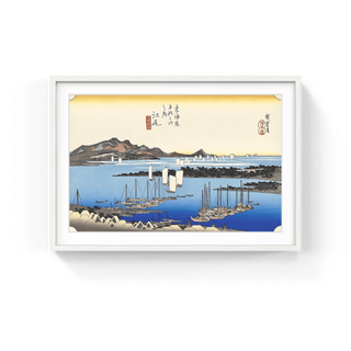 Ejiri -Distant View of Miho, After 1833-Utagawa Hiroshige (Andō Hiroshige)-Pinto Gallery