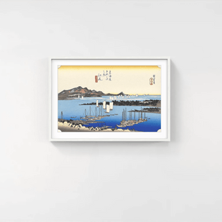 Ejiri -Distant View of Miho, After 1833-Utagawa Hiroshige (Andō Hiroshige)-Pinto Gallery