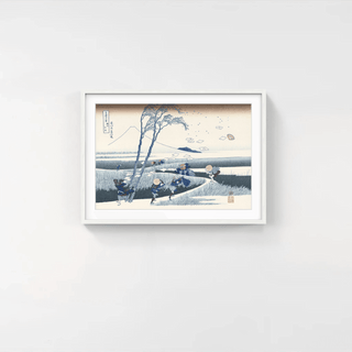 Ejiri in Suruga Province, After 1830-Katsushika Hokusai-Pinto Gallery