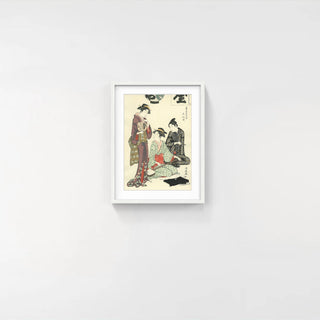 Enjoying the Cool Air at Nakasu, After 1782-Torii Kiyonaga-Pinto Gallery