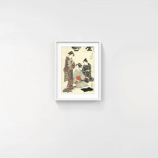 Enjoying the Cool Air at Nakasu, After 1782-Torii Kiyonaga-Pinto Gallery