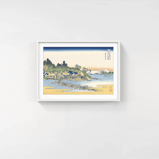 Enoshima in Sagami Province, After 1830-Katsushika Hokusai-Pinto Gallery