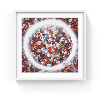 Ensō: Memento Mori Red, 2015-Takashi Murakami-Pinto Gallery