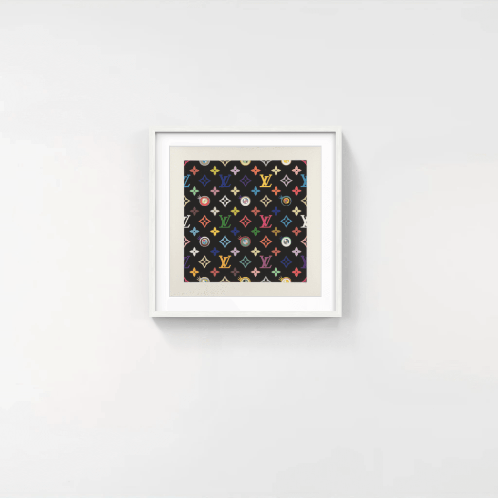 Takashi Murakami | Eye Love SUPERFLAT < Black >, 2003
