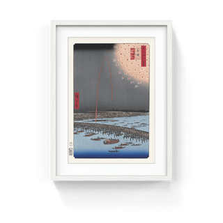 Fireworks at Ryogoku, After 1856-Utagawa Hiroshige (Andō Hiroshige)-Pinto Gallery