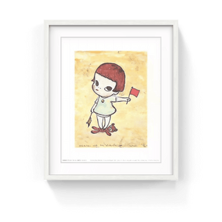 Flag Signal Girl, 2018-Yoshitomo Nara-Pinto Gallery