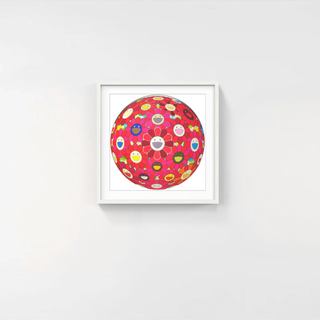 Flower Ball (3-D) Red Cliff, 2010-Takashi Murakami-Pinto Gallery