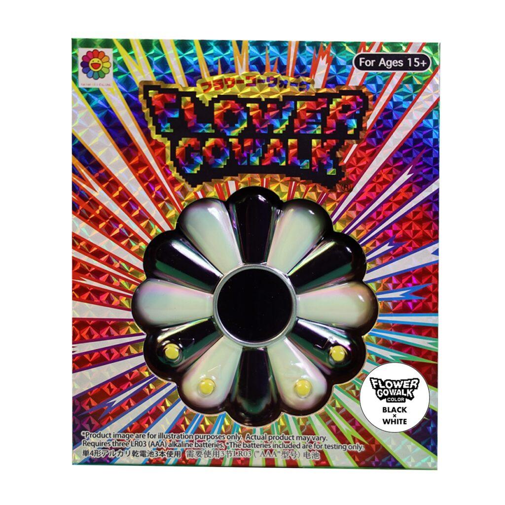Takashi Murakami | Flower Go Walk Color (Aurora: Black x White