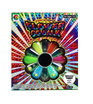 Flower Go Walk Color (Aurora: Multi x White), 2022-Takashi Murakami-Pinto Gallery