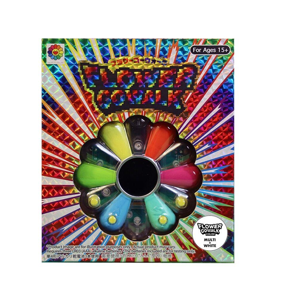 Takashi Murakami | Flower Go Walk Color (Multi x White), 2022