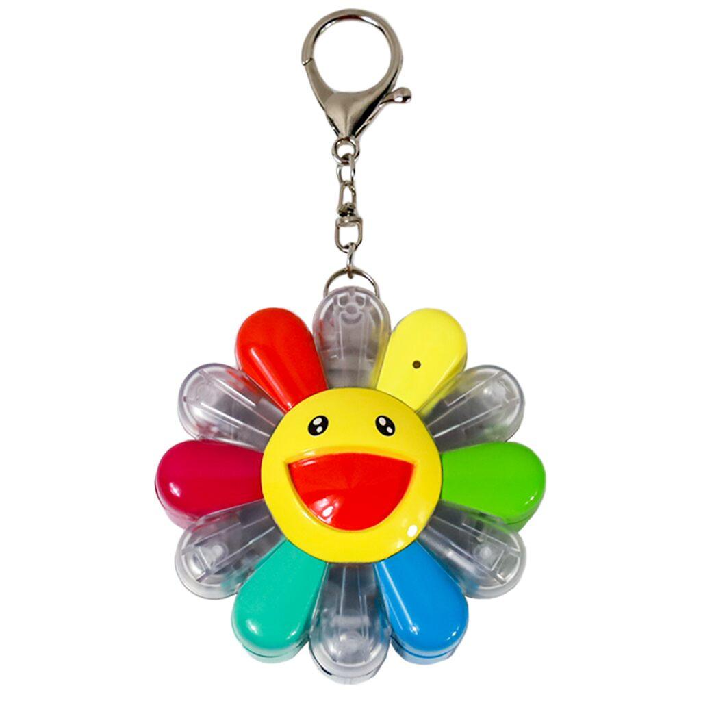 村上隆 FLOWER GO WALK MULTI×WHITE Takashi Murakami | Flower Go Walk Color (Multi x White), 2022