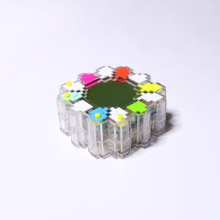 Flower Go Walk / Multicolor (Body Color: Clear), 2022-Takashi Murakami-Pinto Gallery