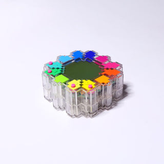 Flower Go Walk / Rainbow (Body Color: Clear), 2022-Takashi Murakami-Pinto Gallery