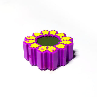 Flower Go Walk / Yellow (Body Color: Purple), 2022-Takashi Murakami-Pinto Gallery