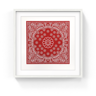 Flower Paisley, 2021-Takashi Murakami-Pinto Gallery