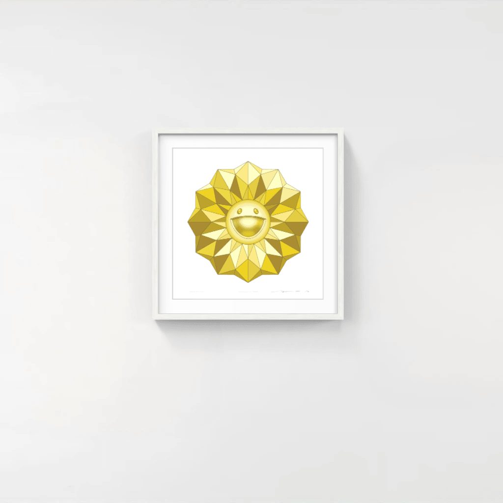 Takashi Murakami | Flower Polygon Gold (VUILD), 2025 – Pinto Gallery