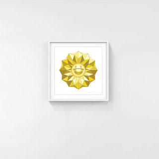 Flower Polygon Gold (VUILD), 2025-Takashi Murakami-Pinto Gallery