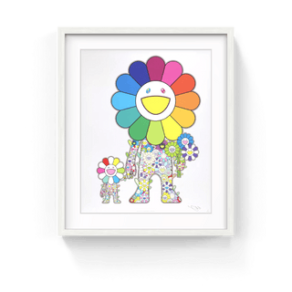 Flower parent and child, 2021-Takashi Murakami-Pinto Gallery