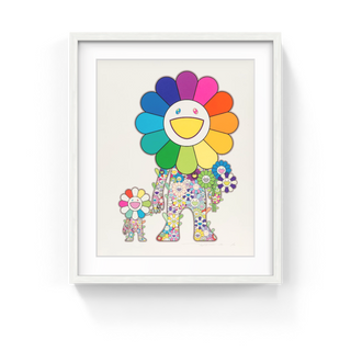 Flower parent and child, 2021-Takashi Murakami-Pinto Gallery