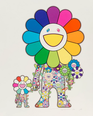 Flower parent and child, 2021-Takashi Murakami-Pinto Gallery