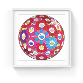 Flowerball (3D) - Blue, Red, 2013-Takashi Murakami-Pinto Gallery