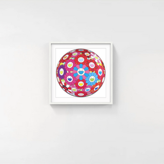 Flowerball (3D) - Blue, Red, 2013-Takashi Murakami-Pinto Gallery