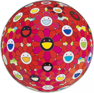 Flowerball (3D) - Red Ball, 2013-Takashi Murakami-Pinto Gallery