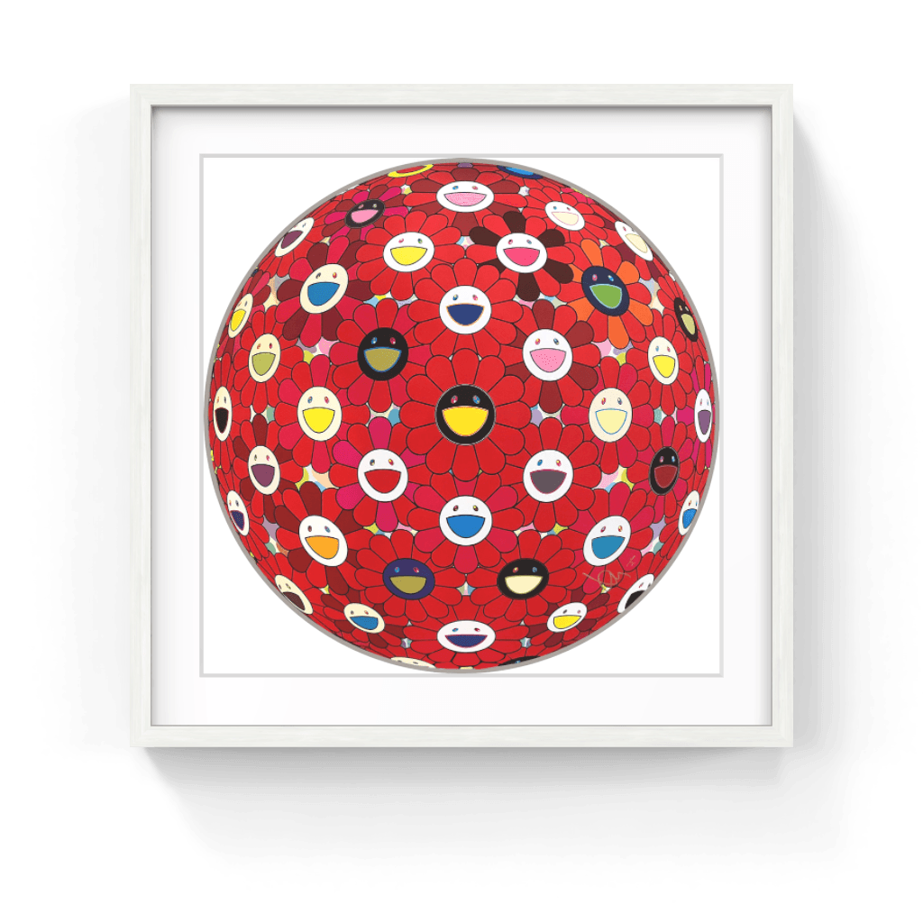 Takashi Murakami | Flowerball: Bright Red, 2017 – Pinto Gallery