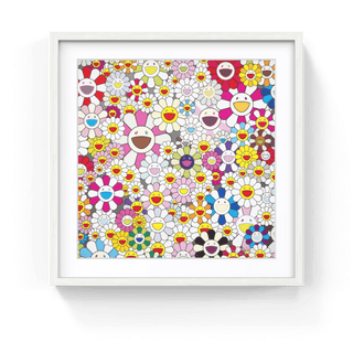 Flowers Blooming in this World and the Land of Nirvana 3, 2013-Takashi Murakami-Pinto Gallery