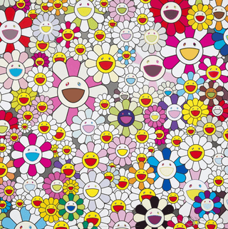 Flowers Blooming in this World and the Land of Nirvana 3, 2013-Takashi Murakami-Pinto Gallery