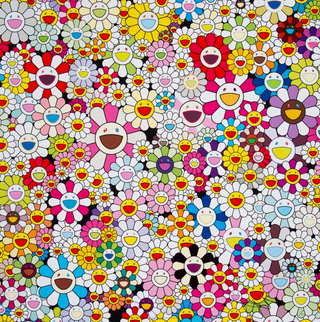 Flowers Blooming in this World and the Land of Nirvana 4, 2013-Takashi Murakami-Pinto Gallery