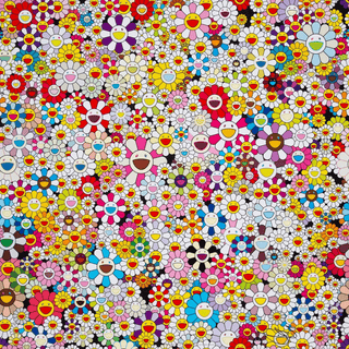 Flowers Blooming in this World and the Land of Nirvana 5, 2013-Takashi Murakami-Pinto Gallery