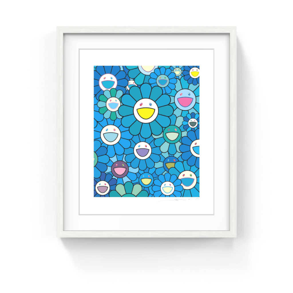 Takashi Murakami | Flowers and Prosperity Lapis Lazuli Blue, 2025