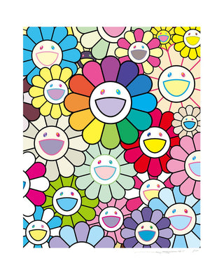 Flowers and Prosperity Multicolor, 2025-Takashi Murakami-Pinto Gallery
