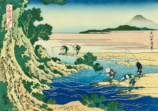 Fly Fishing, After 1832-Katsushika Hokusai-Pinto Gallery