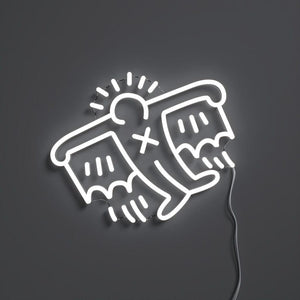 Flying Man LED Neon Sign, 2024
