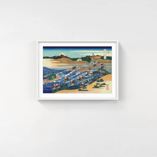 Fuji from Kanaya on the Tokaido, After 1830-Katsushika Hokusai-Pinto Gallery