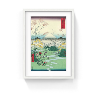 Fuji from Otsuki Plain in Kai Province, After 1858-Utagawa Hiroshige (Andō Hiroshige)-Pinto Gallery