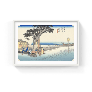 Fukuroi -Wayside Tea-house, After 1833-Utagawa Hiroshige (Andō Hiroshige)-Pinto Gallery