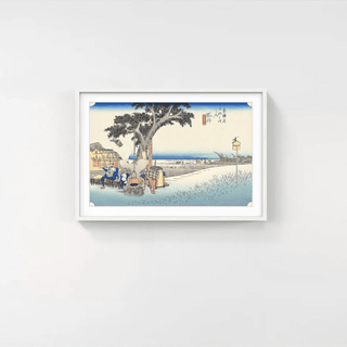 Fukuroi -Wayside Tea-house, After 1833-Utagawa Hiroshige (Andō Hiroshige)-Pinto Gallery