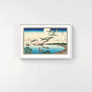 Full Moon at Takanawa, After 1831-Utagawa Hiroshige (Andō Hiroshige)-Pinto Gallery