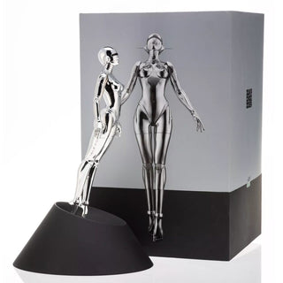 Hajime Sorayama - Sexy Robot Floating 1/4 Scale (Silver), 2020 - Pinto Gallery
