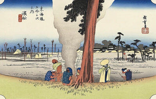 Hamamatsu -Dead Winter, After 1833-Utagawa Hiroshige (Andō Hiroshige)-Pinto Gallery