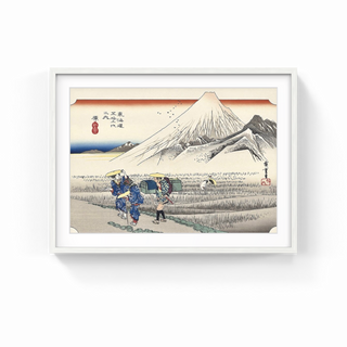 Hara -Morning Fuji, After 1833-Utagawa Hiroshige (Andō Hiroshige)-Pinto Gallery