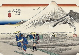 Hara -Morning Fuji, After 1833-Utagawa Hiroshige (Andō Hiroshige)-Pinto Gallery