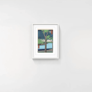 Hiroshige’s 100 Famous Views of Edo: Japonisme Reconsidered—Akasaka Kiribatake, 2025-Takashi Murakami-Pinto Gallery